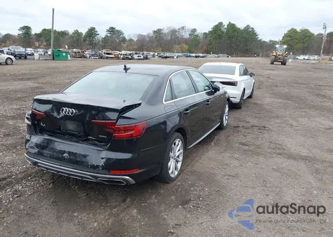 2019 Audi A4 45 Premium from USA, damaged, VIN WAUENAF47KN001141